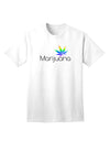 Colorful Cannabis Design - Premium Adult T-Shirt-Mens T-shirts-TooLoud-White-Small-Davson Sales