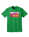 Colorful Colorado Mountains Adult Dark T-Shirt-Mens T-Shirt-TooLoud-Kelly-Green-Small-Davson Sales