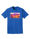 Colorful Colorado Mountains Adult Dark T-Shirt-Mens T-Shirt-TooLoud-Royal-Blue-Small-Davson Sales