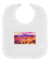 Colorful Colorado Mountains Baby Bib