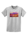 Colorful Colorado Mountains Childrens T-Shirt-Childrens T-Shirt-TooLoud-AshGray-X-Small-Davson Sales