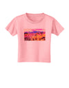 Colorful Colorado Mountains Toddler T-Shirt-Toddler T-Shirt-TooLoud-Candy-Pink-2T-Davson Sales