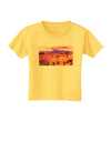 Colorful Colorado Mountains Toddler T-Shirt-Toddler T-Shirt-TooLoud-Yellow-2T-Davson Sales