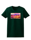 Colorful Colorado Mountains Womens Dark T-Shirt-TooLoud-Forest-Green-Small-Davson Sales