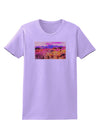 Colorful Colorado Mountains Womens T-Shirt-Womens T-Shirt-TooLoud-Lavender-X-Small-Davson Sales