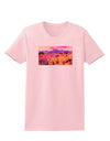 Colorful Colorado Mountains Womens T-Shirt-Womens T-Shirt-TooLoud-PalePink-X-Small-Davson Sales