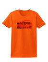 Colorful Colorado Mountains Womens T-Shirt-Womens T-Shirt-TooLoud-Orange-X-Small-Davson Sales