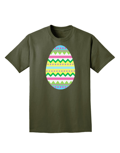 Colorful Easter Egg Adult Dark T-Shirt-Mens T-Shirt-TooLoud-Military-Green-Small-Davson Sales
