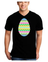 Colorful Easter Egg Adult Dark V-Neck T-Shirt-Mens V-Neck T-Shirt-TooLoud-Black-Small-Davson Sales