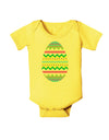 Colorful Easter Egg Baby Romper Bodysuit-Baby Romper-TooLoud-Yellow-06-Months-Davson Sales
