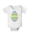Colorful Easter Egg Baby Romper Bodysuit-Baby Romper-TooLoud-White-06-Months-Davson Sales