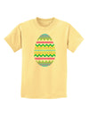 Colorful Easter Egg Childrens T-Shirt-Childrens T-Shirt-TooLoud-Daffodil-Yellow-X-Small-Davson Sales