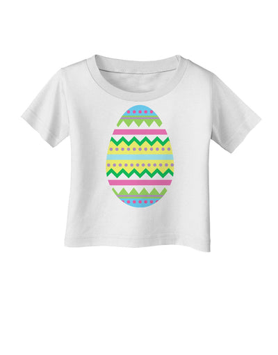 Colorful Easter Egg Infant T-Shirt-Infant T-Shirt-TooLoud-White-06-Months-Davson Sales