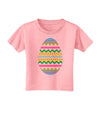 Colorful Easter Egg Toddler T-Shirt-Toddler T-Shirt-TooLoud-Candy-Pink-2T-Davson Sales