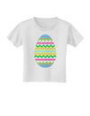 Colorful Easter Egg Toddler T-Shirt-Toddler T-Shirt-TooLoud-White-2T-Davson Sales