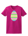 Colorful Easter Egg Womens Dark T-Shirt-TooLoud-Hot-Pink-Small-Davson Sales