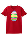 Colorful Easter Egg Womens Dark T-Shirt-TooLoud-Red-X-Small-Davson Sales