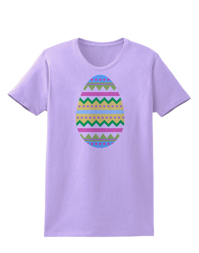 Colorful Easter Egg Womens T-Shirt-Womens T-Shirt-TooLoud-Lavender-X-Small-Davson Sales