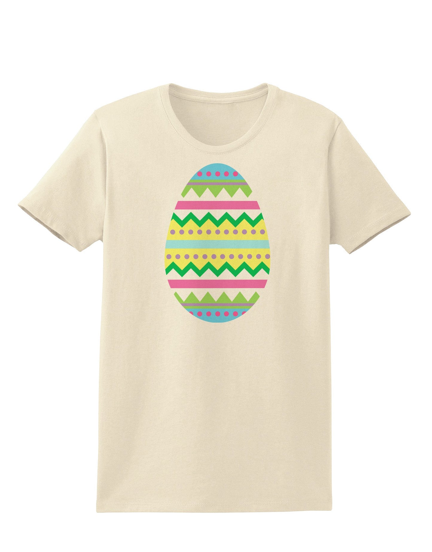 Colorful Easter Egg Womens T-Shirt-Womens T-Shirt-TooLoud-Natural-X-Small-Davson Sales