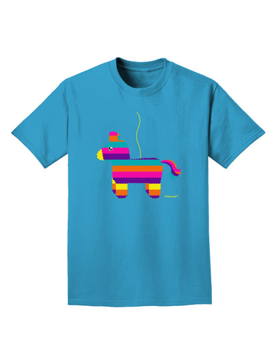 Colorful Hanging Pinata Design Adult Dark T-Shirt by TooLoud-Mens T-Shirt-TooLoud-Turquoise-Small-Davson Sales