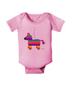 Colorful Hanging Pinata Design Baby Romper Bodysuit by TooLoud-Baby Romper-TooLoud-Light-Pink-06-Months-Davson Sales