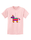 Colorful Hanging Pinata Design Childrens T-Shirt by TooLoud-Childrens T-Shirt-TooLoud-PalePink-X-Small-Davson Sales