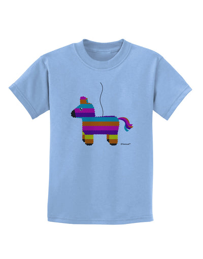 Colorful Hanging Pinata Design Childrens T-Shirt by TooLoud-Childrens T-Shirt-TooLoud-Light-Blue-X-Small-Davson Sales