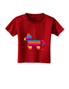 Colorful Hanging Pinata Design Toddler T-Shirt Dark by TooLoud-Toddler T-Shirt-TooLoud-Red-2T-Davson Sales