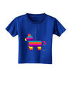 Colorful Hanging Pinata Design Toddler T-Shirt Dark by TooLoud-Toddler T-Shirt-TooLoud-Royal-Blue-2T-Davson Sales