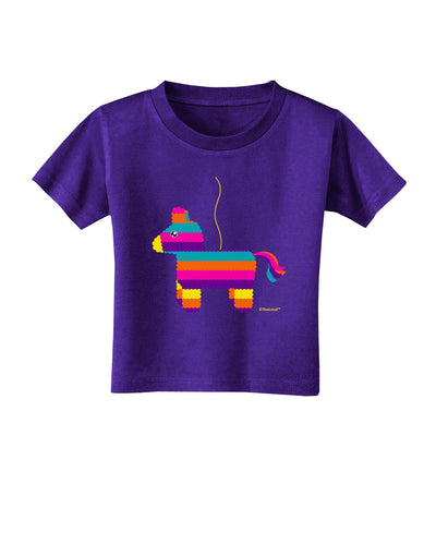 Colorful Hanging Pinata Design Toddler T-Shirt Dark by TooLoud-Toddler T-Shirt-TooLoud-Purple-2T-Davson Sales