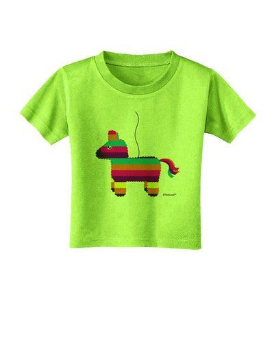 Colorful Hanging Pinata Design Toddler T-Shirt by TooLoud-Toddler T-Shirt-TooLoud-Lime-Green-2T-Davson Sales