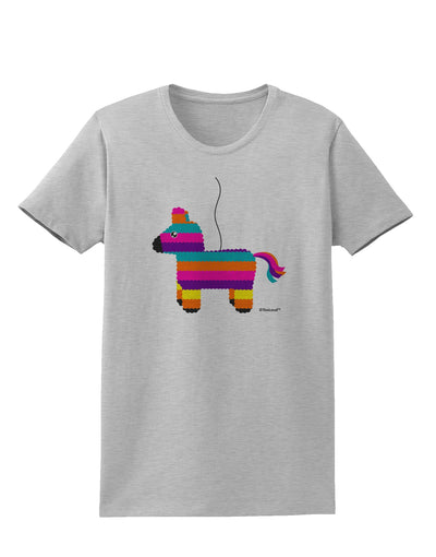 Colorful Hanging Pinata Design Womens T-Shirt by TooLoud-Womens T-Shirt-TooLoud-AshGray-X-Small-Davson Sales