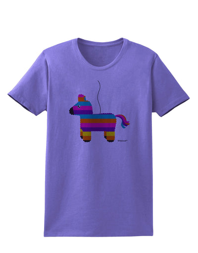 Colorful Hanging Pinata Design Womens T-Shirt by TooLoud-Womens T-Shirt-TooLoud-Violet-X-Small-Davson Sales