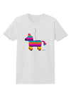 Colorful Hanging Pinata Design Womens T-Shirt by TooLoud-Womens T-Shirt-TooLoud-White-X-Small-Davson Sales