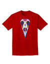 Colorful Mystic Bird Skull Calavera Day of the Dead Adult Dark T-Shirt-Mens T-Shirt-TooLoud-Red-Small-Davson Sales