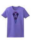 Colorful Mystic Bird Skull Calavera Day of the Dead Womens T-Shirt-Womens T-Shirt-TooLoud-Violet-X-Small-Davson Sales