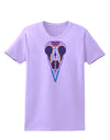 Colorful Mystic Bird Skull Calavera Day of the Dead Womens T-Shirt-Womens T-Shirt-TooLoud-Lavender-X-Small-Davson Sales