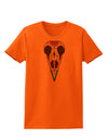 Colorful Mystic Bird Skull Calavera Day of the Dead Womens T-Shirt-Womens T-Shirt-TooLoud-Orange-X-Small-Davson Sales