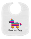 Colorful Pinata Design - Cinco de Mayo Baby Bib by TooLoud