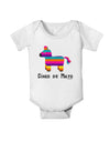 Colorful Pinata Design - Cinco de Mayo Baby Romper Bodysuit by TooLoud-Baby Romper-TooLoud-White-06-Months-Davson Sales