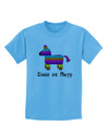 Colorful Pinata Design - Cinco de Mayo Childrens T-Shirt by TooLoud-Childrens T-Shirt-TooLoud-Aquatic-Blue-X-Small-Davson Sales