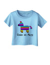 Colorful Pinata Design - Cinco de Mayo Infant T-Shirt by TooLoud-Infant T-Shirt-TooLoud-Aquatic-Blue-06-Months-Davson Sales