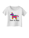 Colorful Pinata Design - Cinco de Mayo Infant T-Shirt by TooLoud-Infant T-Shirt-TooLoud-White-06-Months-Davson Sales