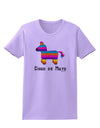 Colorful Pinata Design - Cinco de Mayo Womens T-Shirt by TooLoud-Womens T-Shirt-TooLoud-Lavender-X-Small-Davson Sales