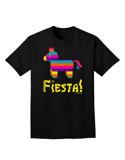 Colorful Pinata Design - Fiesta Adult Dark T-Shirt by TooLoud-Mens T-Shirt-TooLoud-Black-Small-Davson Sales