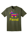 Colorful Pinata Design - Fiesta Adult Dark T-Shirt by TooLoud-Mens T-Shirt-TooLoud-Military-Green-Small-Davson Sales