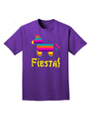 Colorful Pinata Design - Fiesta Adult Dark T-Shirt by TooLoud-Mens T-Shirt-TooLoud-Purple-Small-Davson Sales