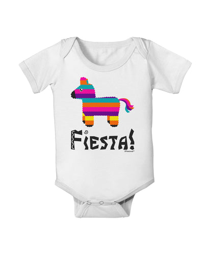 Colorful Pinata Design - Fiesta Baby Romper Bodysuit by TooLoud-Baby Romper-TooLoud-White-06-Months-Davson Sales