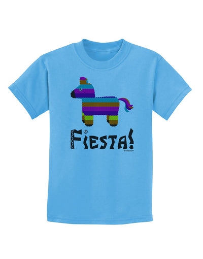 Colorful Pinata Design - Fiesta Childrens T-Shirt by TooLoud-Childrens T-Shirt-TooLoud-Aquatic-Blue-X-Small-Davson Sales