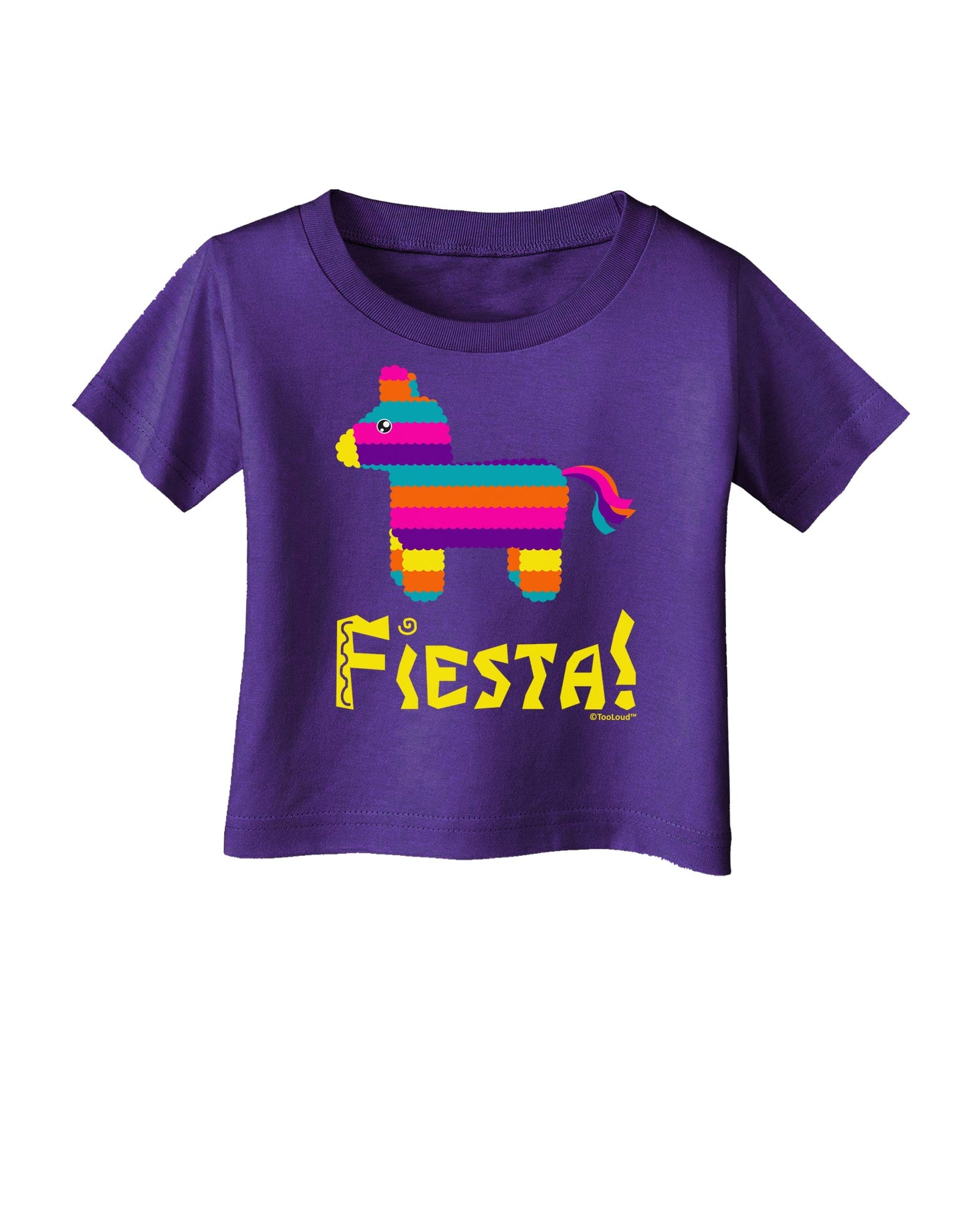 Colorful Pinata Design - Fiesta Infant T-Shirt Dark by TooLoud-Infant T-Shirt-TooLoud-Purple-06-Months-Davson Sales